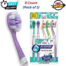 GuruNanda Butter on Gums Toothbrush with Extra Soft Bristles for Sensitive Gums