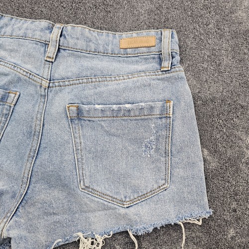Blank NYC The Barrow Cut off Shorts juniors 25 distressed destroyed High Rise - Picture 10 of 14