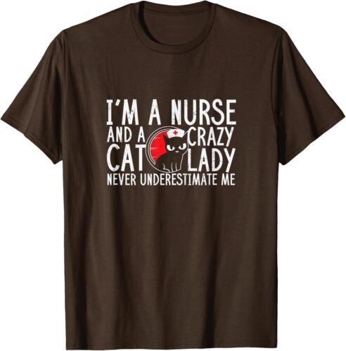 Women's Nurse Lady Never Underestimate Nurses Week Humor Funny T-Shirt Hoodie - Picture 8 of 10
