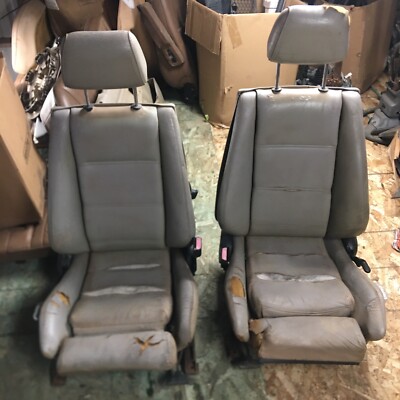 BMW E30 Pair Coupe Sedan Convertible Heated Front Sport Seats  