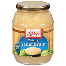 Crispy Sauerkraut Barrel Aged Taste 1 Glass Jar NT.WT 32 oz 2LB 907g. each