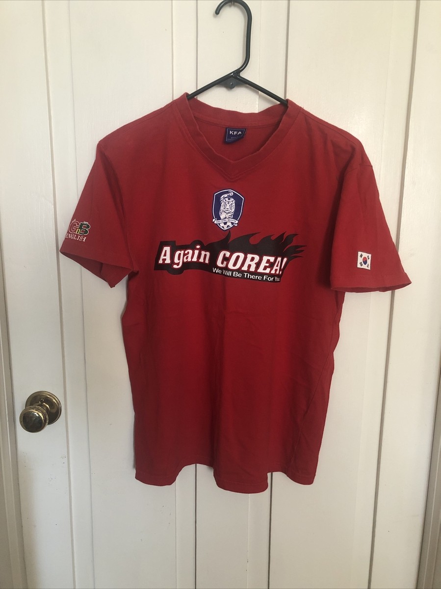 ウェア VINTAGE KOREA SOCCER SHIRT Vintage Korea National Team Premium Soccer Jersey Men 95