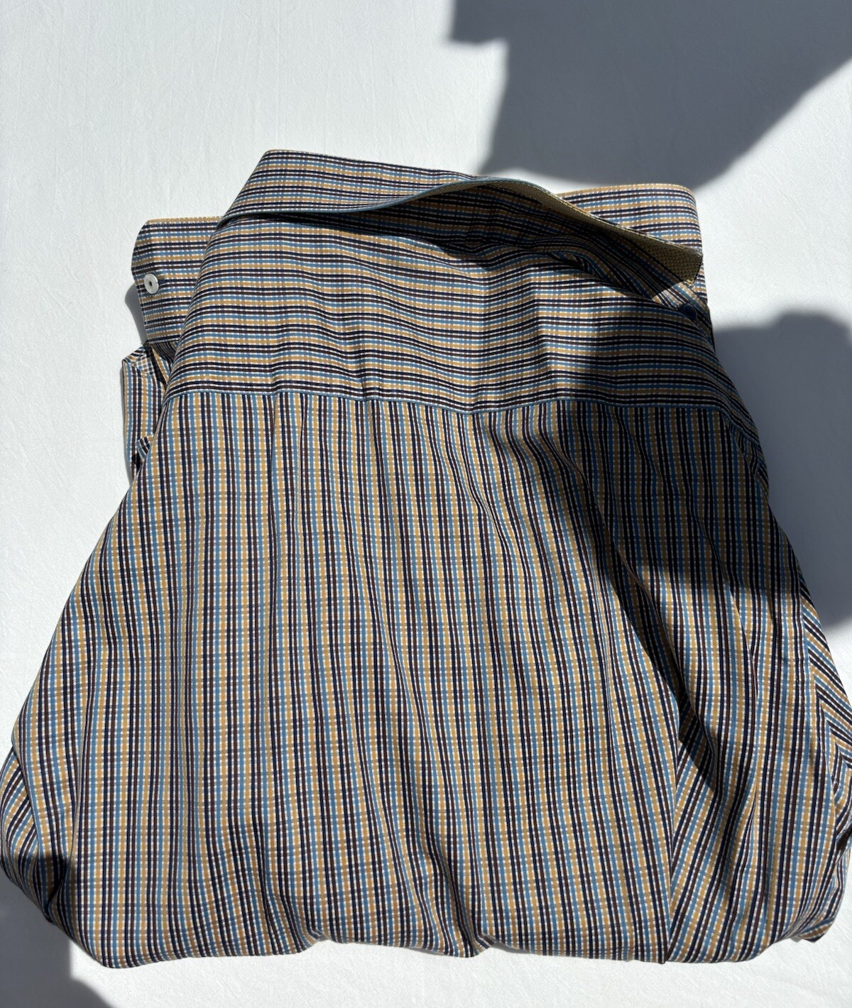 Men's Large Bugatchi Button Down Formal Dress Shi… - image 4