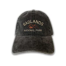 Badlands National Park Embroidered Cap hat baseball hat camping hat nature hat