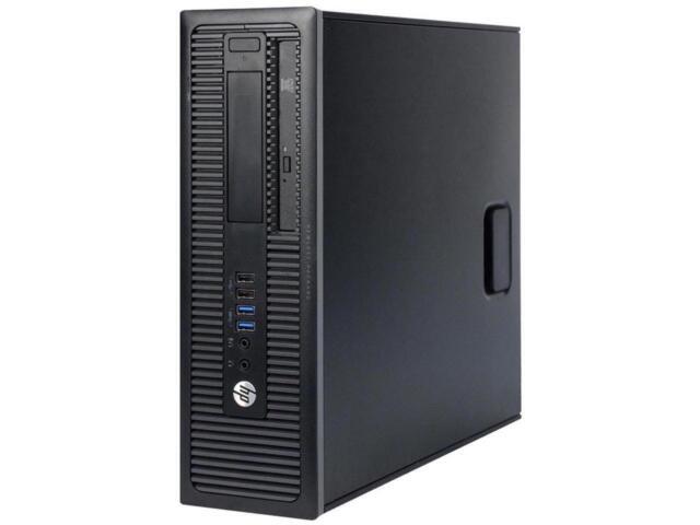 HP EliteDesk 800 G1 SFFデスクトップ　GTX1050ti HP Elitedesk 800 G1 SFF PC (500GB,HDD,Intel Core i5-4570,3.20GHz