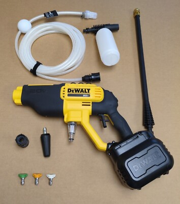 #ad Open Box DCPW550B DeWalt 20V MAX Cordless Cold Water Power Cleaner 550 PSI $126.99