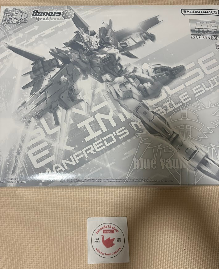 BANDAI MG 1/100 gundam ex impulse Gundam Build Divers from