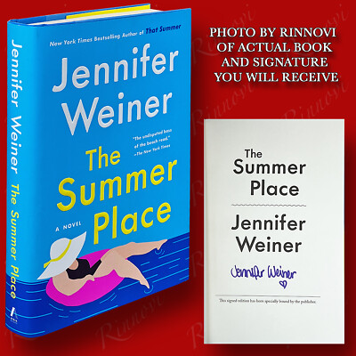 The Summer Place SIGNED Jennifer Weiner (2022,HC,1st/1st) BRAND NEW