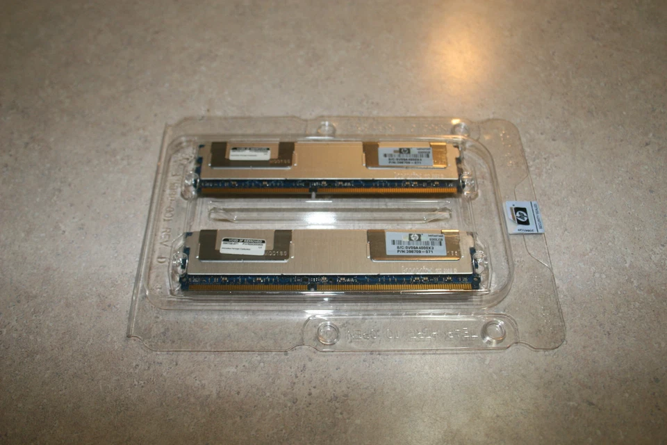 Hynix 8gb 2RX4 PC2-5300F-555-11 Server Memory (2ea) - Image 3 of 3