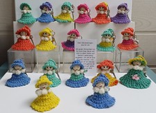 Schlüsselanhänger Püppchen, Taschenbaumler, Amigurumi, liebevoll gehandarbeitet