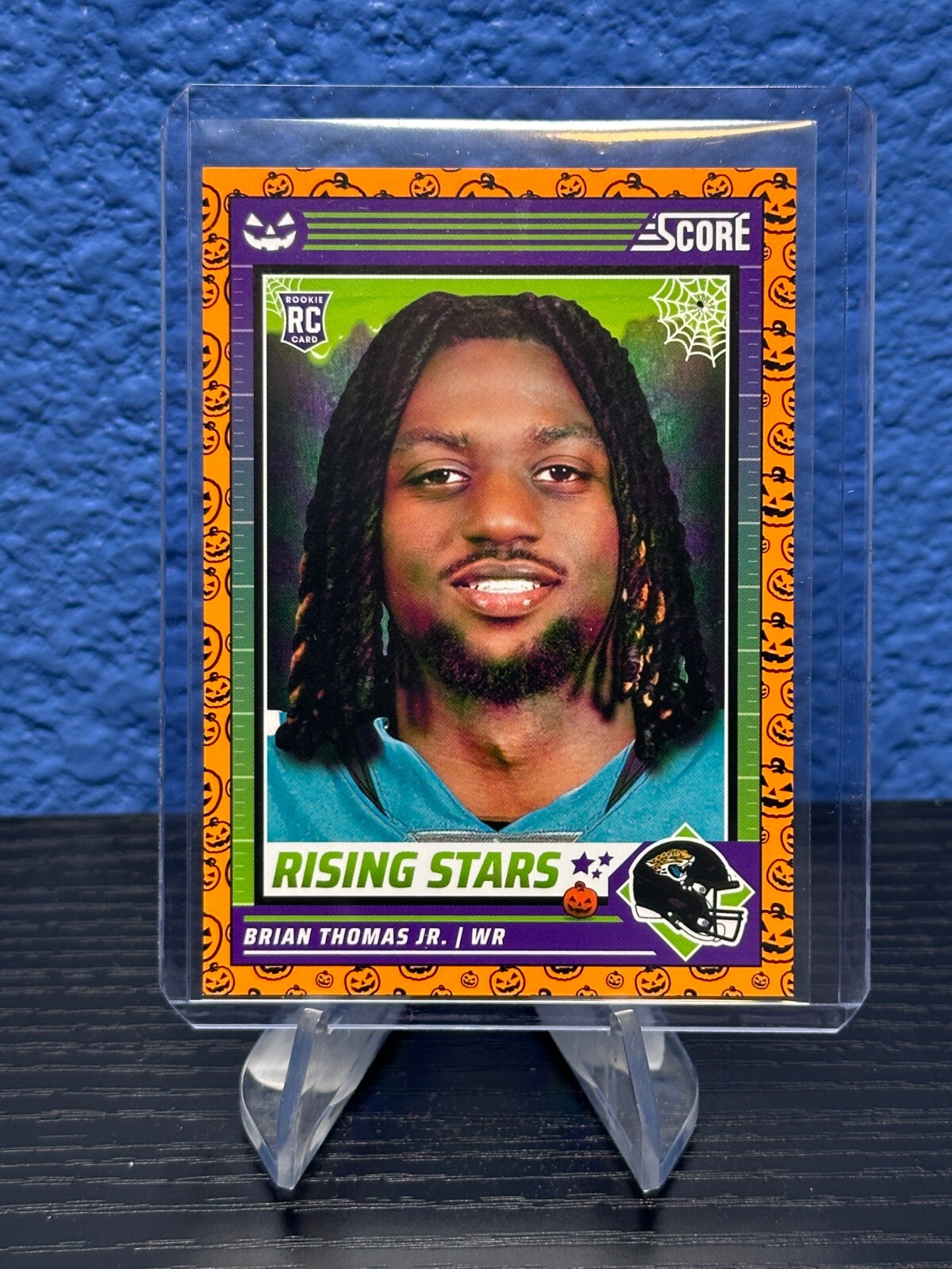 2024 Score-A-Treat #7 Brian Thomas Jr RC Orange Pumpkin