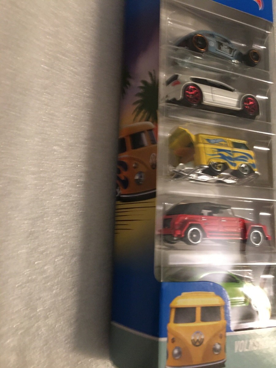 Hot Wheels Volkswagen #01806- 5 Die Cast 1/64 Scale New In