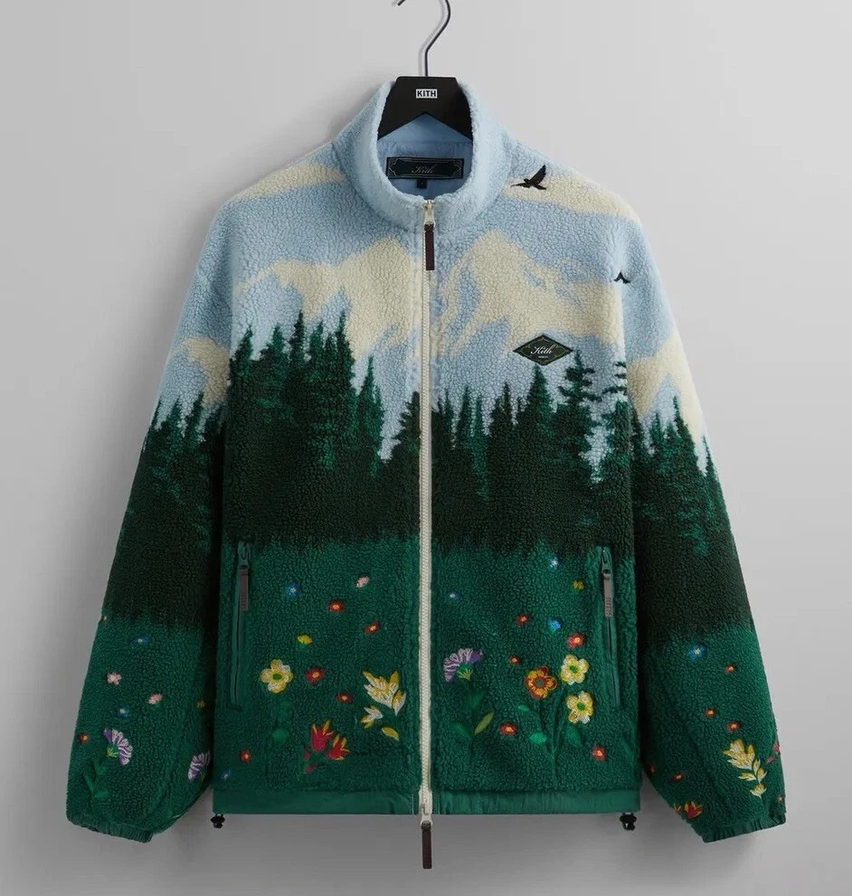 kith ロンパース ボア アウター Faux Sherpa クシャクシャ Coverall