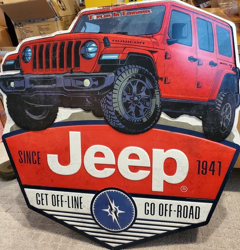 Jeep Metal Sign Made to look vintage 22.4 x 21 inch | eBay