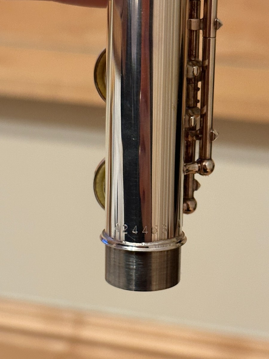 Yamaha 225Sii Silver Plated Flute With Hard Case Made in Japan | eBay