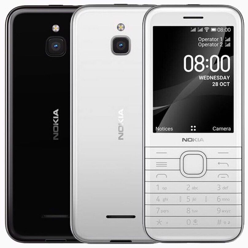 Nokia 8000 Dual SIM WIFI 4GB+512MB Factory Unlocked 4G/LTE GSM