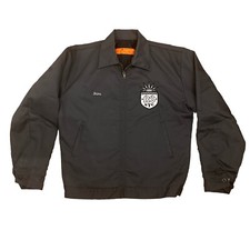 Red Kap Workwear Mechanic Jacket Embroidered Patched  Readyset NYC  Size Medium