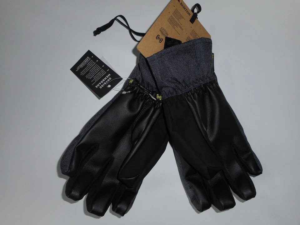 GUANTES BURTON DryRide Denim PROSPECT Aislados Tech Touch Invierno Para Hombres PEQUEÑOS NUEVOS Foto 4 de 4