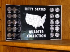50 State Quarters Uncirculated Denver Mint D w/ Album Complete Set 1999-2008