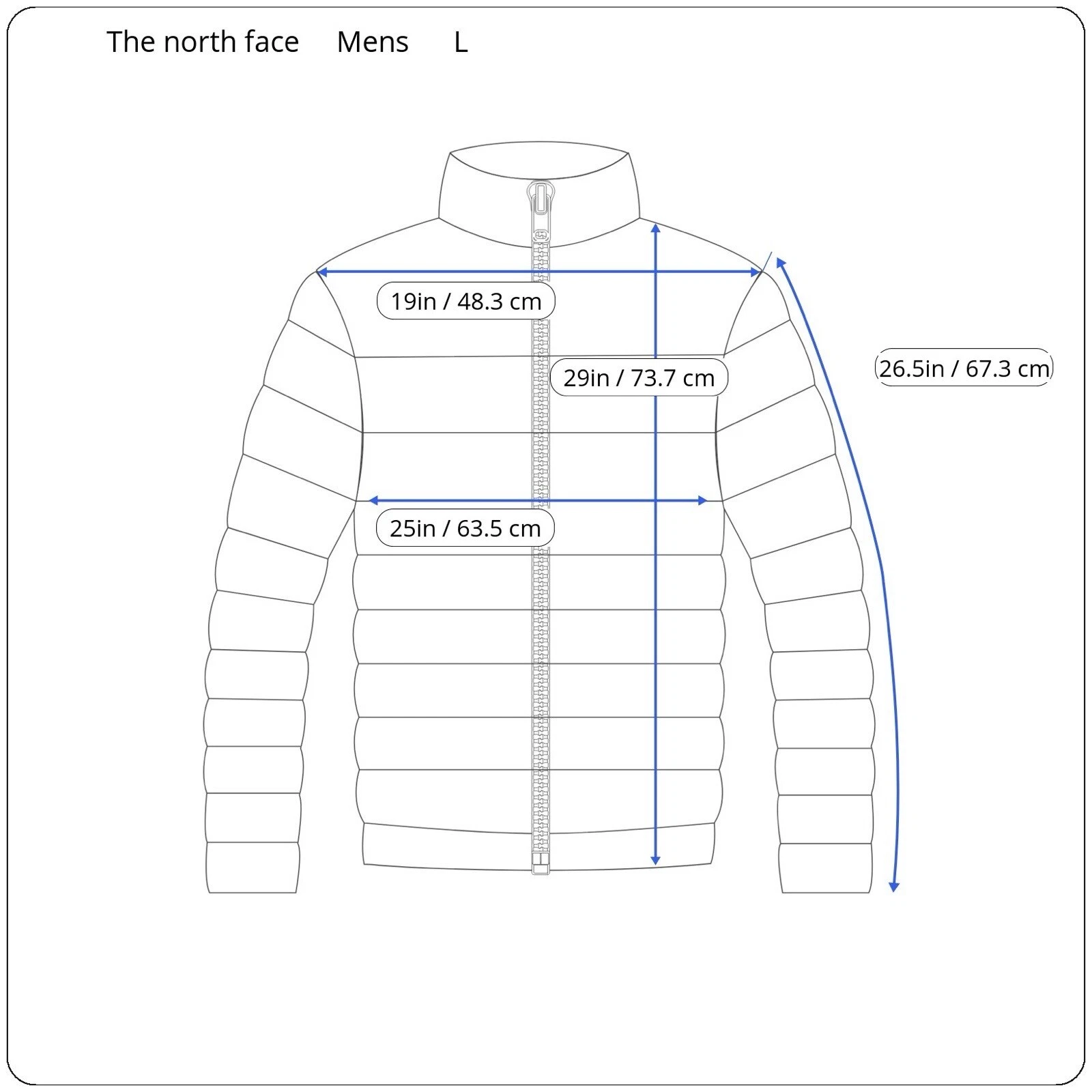 The North Face Massif Down 700 Down Jacket Grey Puffer Men’s Size L image 8