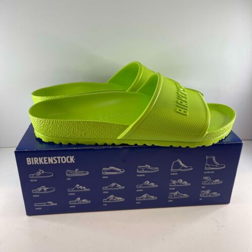 ✅ BNIB Barbados Birkenstock EVA Active Lime UK 11.5 US 13 EU 46 Unisex 📦 - Picture 3 of 4
