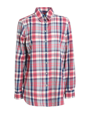 POLO RALPH LAUREN Women's PLAID COTTON TWILL SHIRT Checked Shirts
