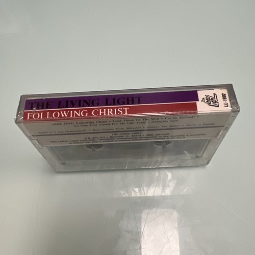 Following Christ By The Living Light cassette 1992 LL-1992 rare HTF GOSPEL NEW! - Picture 2 of 3