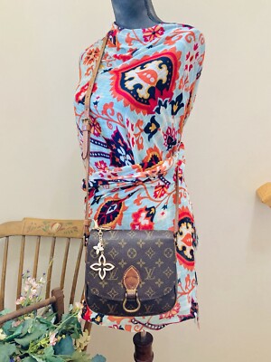 LOUIS VUITTON サンクルーSaint Cloud ショルダーバッグ Louis Vuitton Monogram Saint Cloud MM | eBay