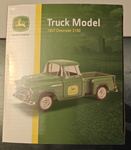 SPECAST LP70017 1957 JOHN DEERE CHEVY 3100 STEPSIDE PICKUP 1:25 SCALE DIECAST - Picture 5 of 14