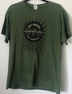 U.F.O. Last Orders Tour 2019 T  Shirt Vintage Official  Green