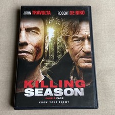 Killing Season DVD 2013 Action Thriller John Travolta Robert De Niro Military