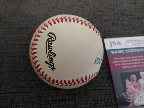 Red Schoendienst Signed Official National League MLB Baseball Ball JSA COA - Picture 3 of 6