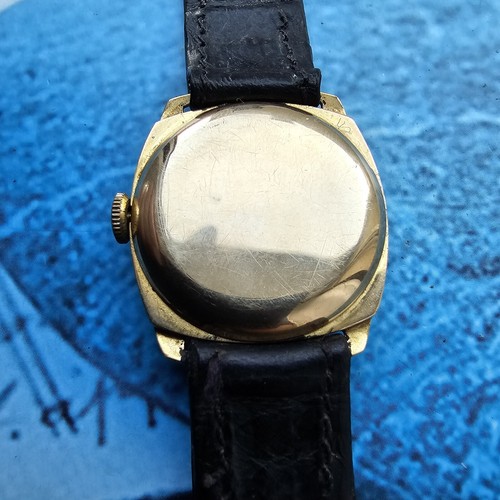Vintage 9k Solid Gold Timor Hand-Winding Men's Watch 9ct - Picture 8 of 12