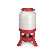 Spill,Resistant Poultry Feeder, 60lb Capacity, Ideal for Chickens  Birds