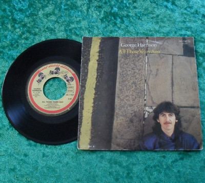 Single 7'' George Harrison - All those years ago (DH 17 807) TOP!