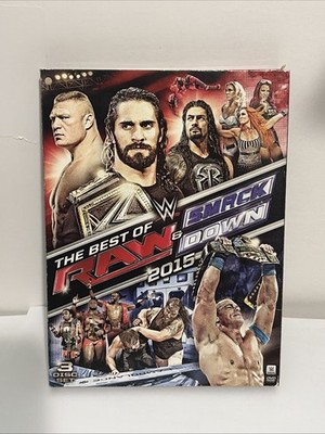 WWE: The Best of Raw and Smackdown 2015 (DVD, 2016, 3-Disc Set)