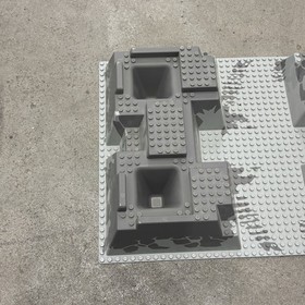 Lego 30271 Raised Baseplate Rock Raiders HQ 32x48x6 Stone Pattern Preowned