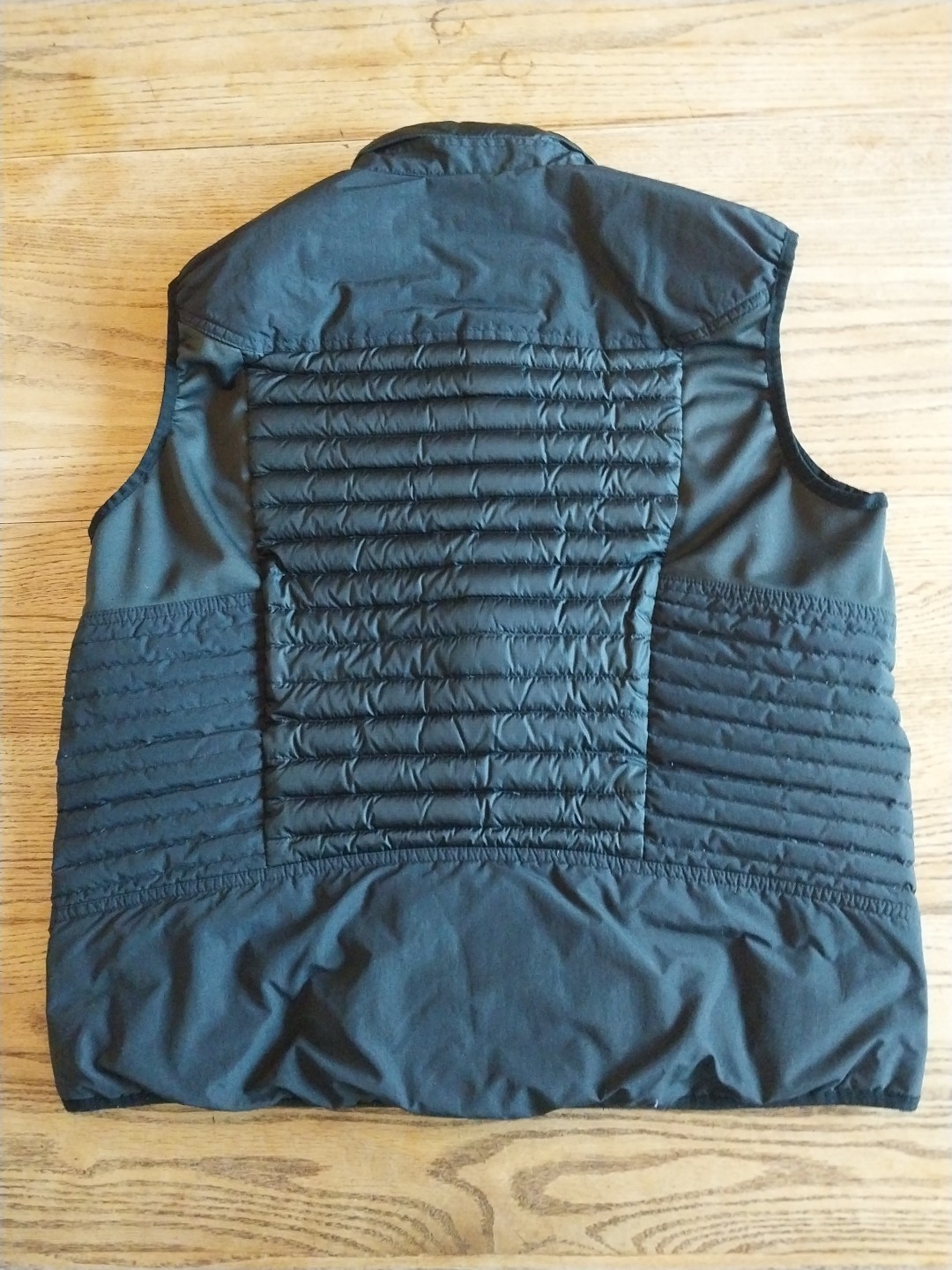 Mack's Prairie Wings Duck Down Puffer Vest Black Full Zip Mens Sz Large