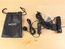 MOVO VXR10 Universal Cardioid Microphone and Lavelier Mic Parts Only