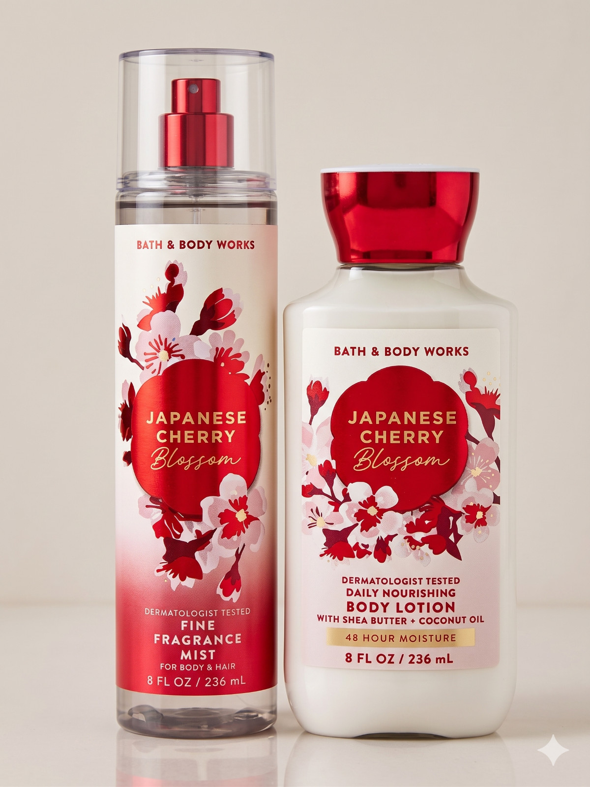 Japanese Cherry Blossom 2pc Set Fragrance Mist & Body Lotion