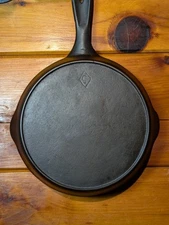 Vtg Chicago Hardware Foundry CHF #5 Cast Iron Skillet Diamond Logo Heat Ring