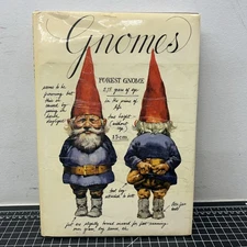 Gnomes - Rien Poortvliet, Wil Huygen, 1977 hc w/dj, Harry N. Abrams Inc.