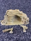 VTG ORIG 1960s Miller Prehistoric Cave w Dead Tree parts Marx Playset FAIR COND