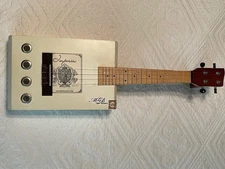Handmade Cigar Box Ukulele. "OLD IMPERIA BOX" FREE SHIPPING!