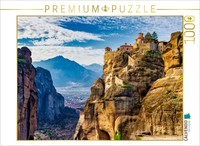 Calvendo Puzzle Panoramablick Auf Meteora | 1000 Teile Lege-GrößE 64 × 48 Cm Fot