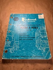 1949-1968 NAPA Federal Ball Bearings Trucks and Buses catalog