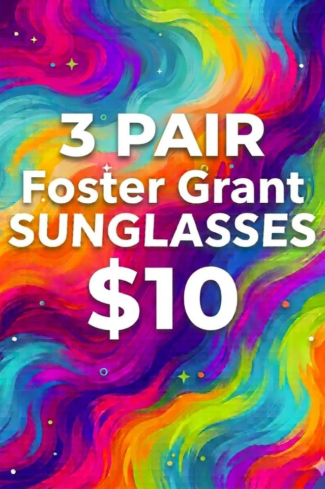 FOSTER GRANT SUNGLASSES
