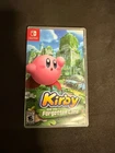 Kirby and the Forgotten Land (Nintendo Switch, 2022) Tested Works CIB Complete