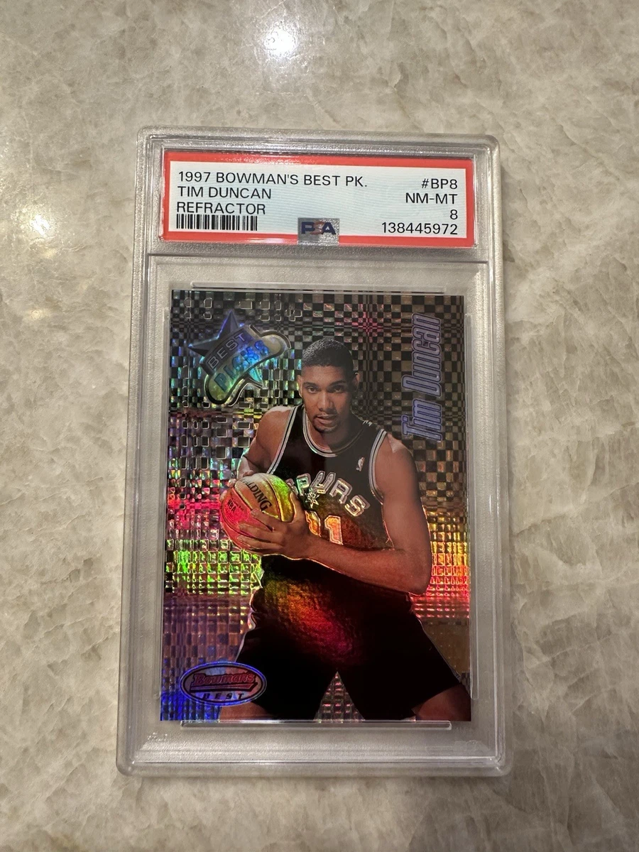 Topps Tim Duncan Basketball Rookie Sports Trading Cards