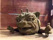 Vintage 1987 Original Boglins "Dwork" Puppet Glow I.T. Dark Eyes Collectable